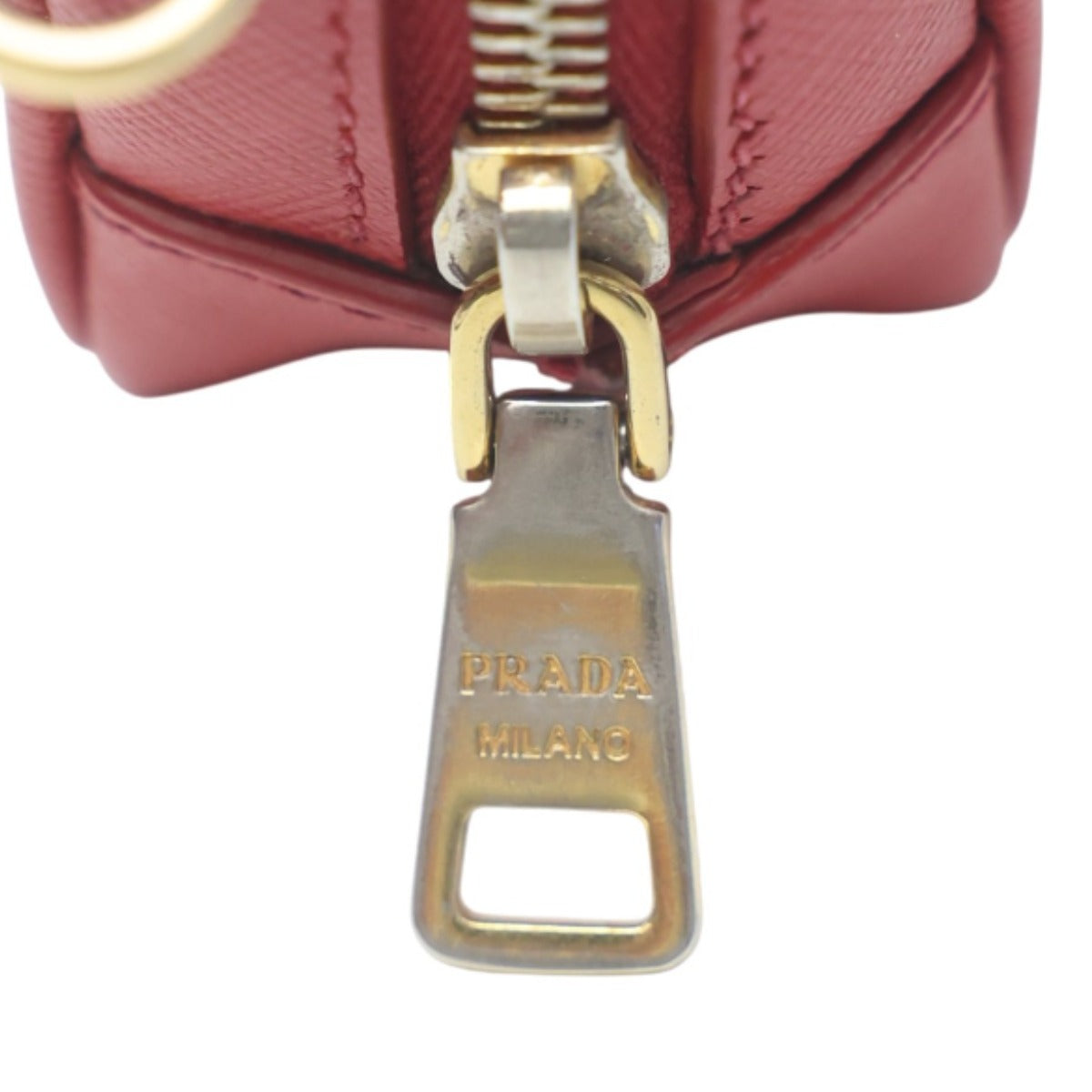 プラダ PRADA ショルダーバッグ
 ショルダーバッグ カメラバッグ ヴィッテロ フェニックス レザー 1N1674 レッド 【SS】
 【中古】