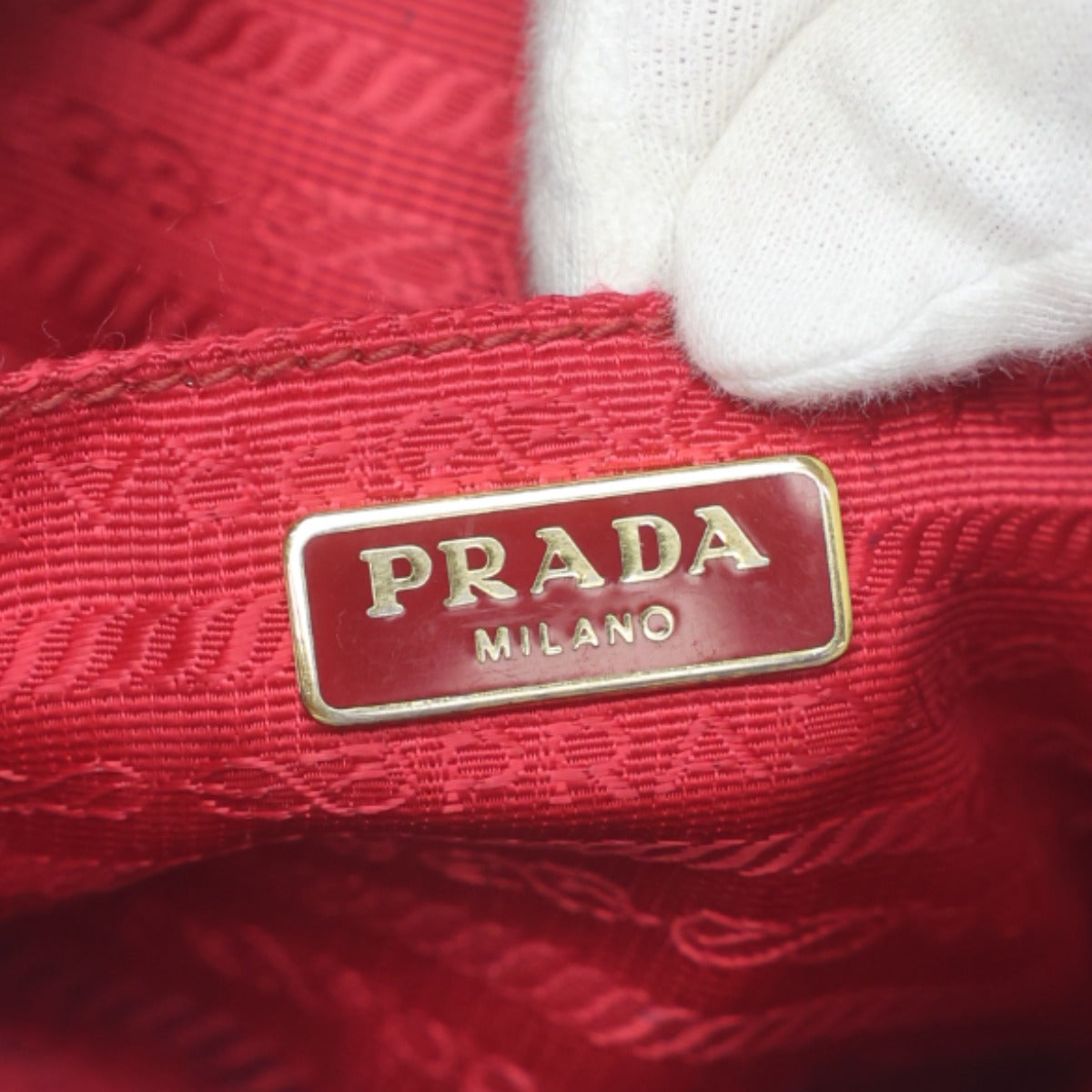 プラダ PRADA ショルダーバッグ
 ショルダーバッグ カメラバッグ ヴィッテロ フェニックス レザー 1N1674 レッド 【SS】
 【中古】