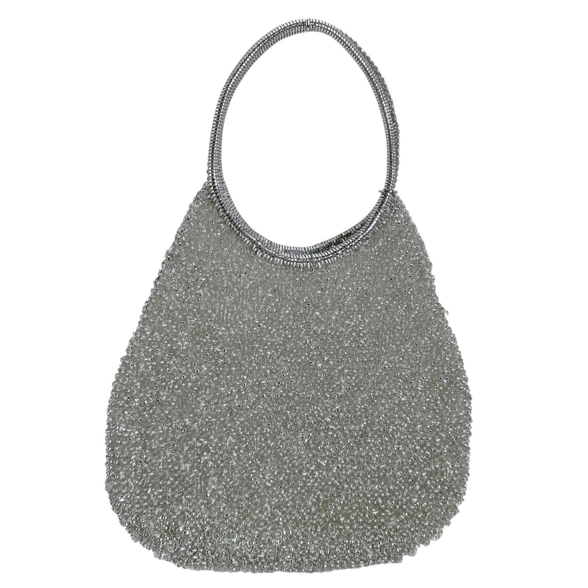 アンテプリマ ANTEPRIMA ハンドバッグ
 ワイヤーバッグ パーティー 結婚式 ワイヤー シルバー 【SS】
 【中古】