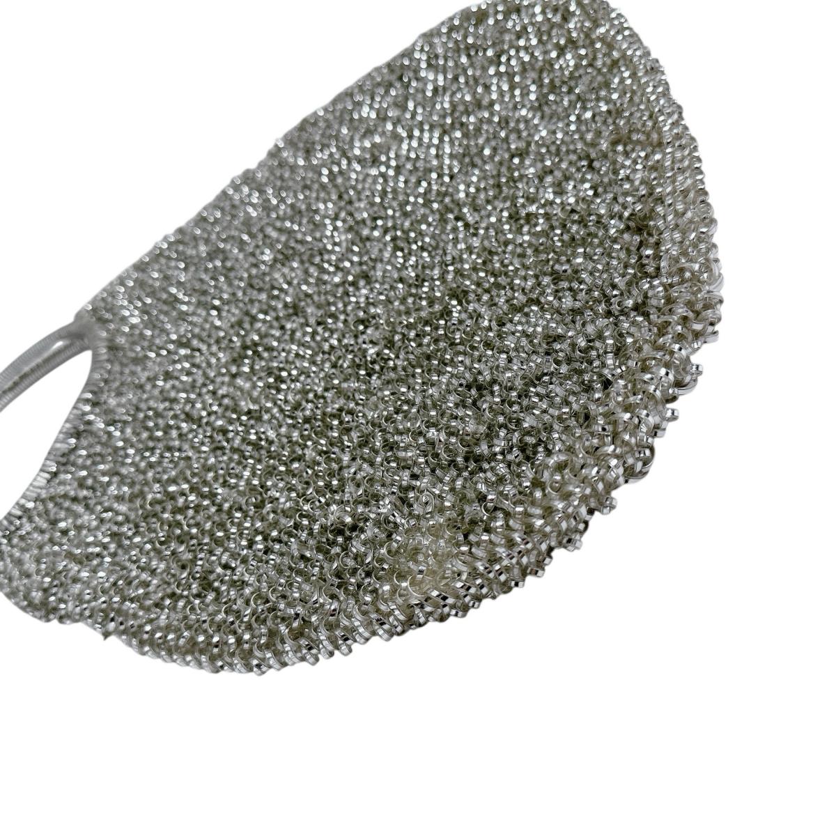 アンテプリマ ANTEPRIMA ハンドバッグ
 ワイヤーバッグ パーティー 結婚式 ワイヤー シルバー 【SS】
 【中古】