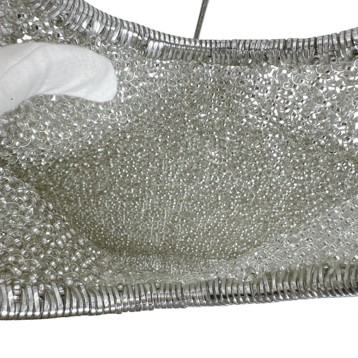 アンテプリマ ANTEPRIMA ハンドバッグ
 ワイヤーバッグ パーティー 結婚式 ワイヤー シルバー 【SS】
 【中古】