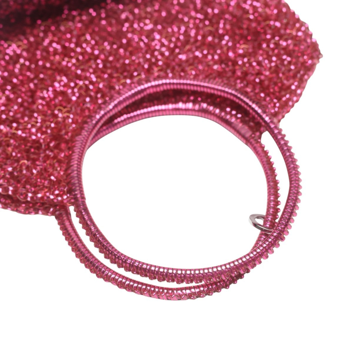 アンテプリマ ANTEPRIMA ハンドバッグ
 ワイヤーバッグ パーティー 結婚式 ワイヤー ピンク 【SS】
 【中古】