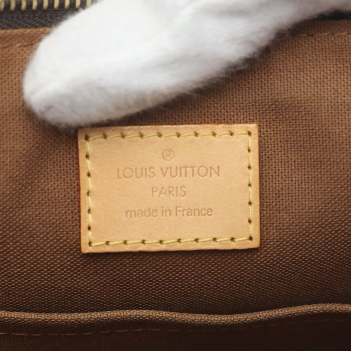 ルイヴィトン LOUIS VUITTON トートバッグ
 手提げ型 モノグラム ポパンクール・オ モノグラムキャンバス M40007 ブラウン LV
 【SS】
 【中古】