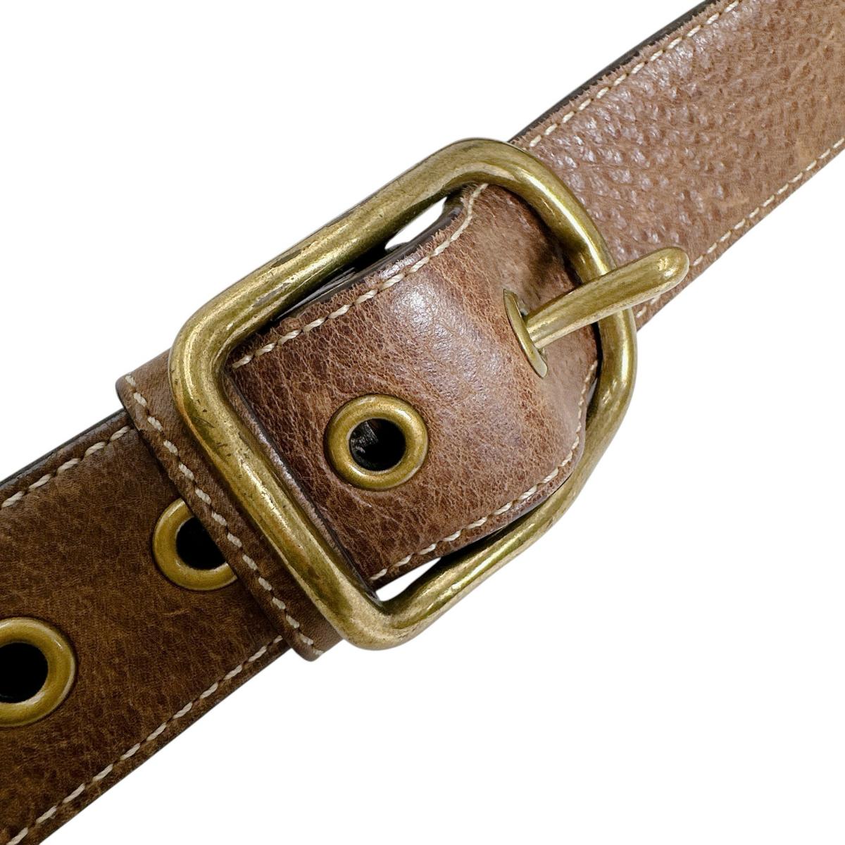 コーチ COACH ショルダーバッグ
 ショルダーバッグ シグネチャー 斜め掛け キャンバス M0649 ブラウン 【SS】
 【中古】