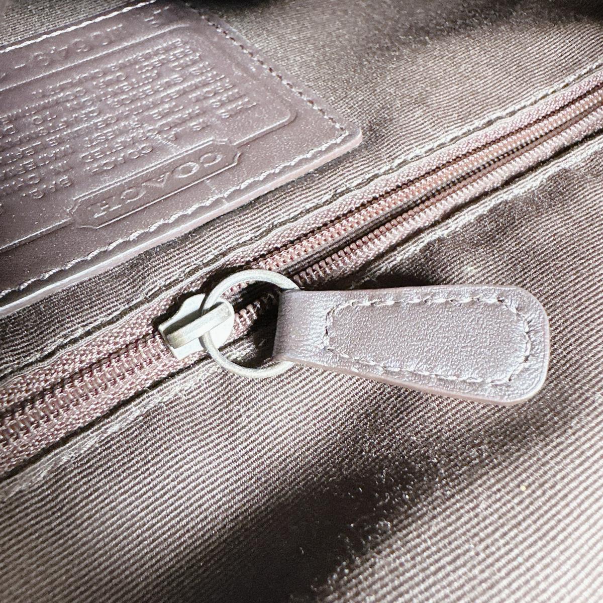 コーチ COACH ショルダーバッグ
 ショルダーバッグ シグネチャー 斜め掛け キャンバス M0649 ブラウン 【SS】
 【中古】