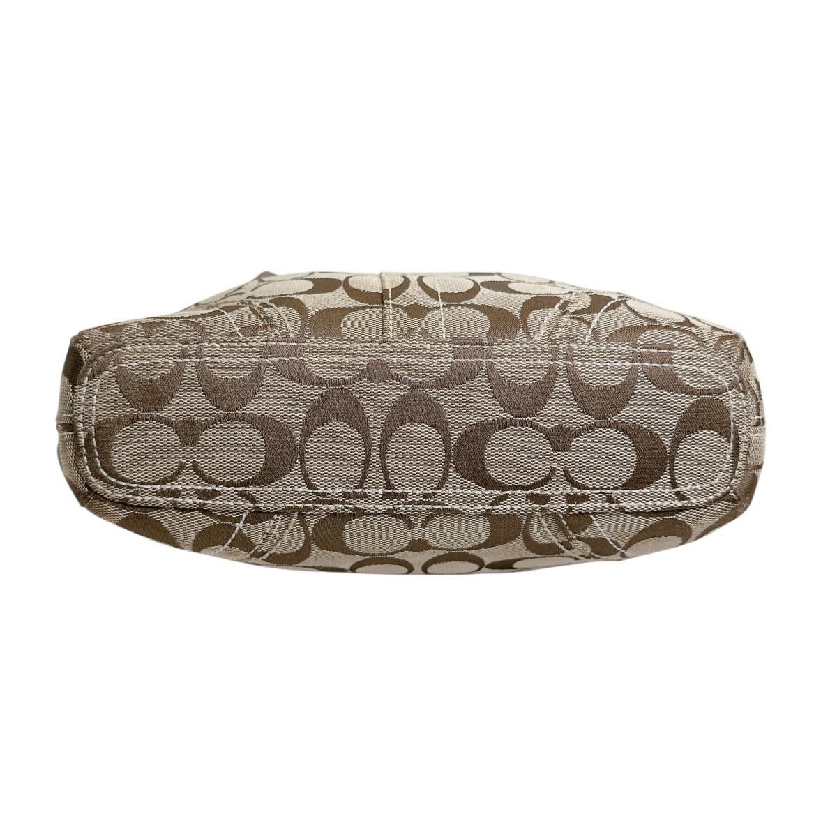 コーチ COACH ショルダーバッグ
 ショルダーバッグ シグネチャー 斜め掛け キャンバス M0649 ブラウン 【SS】
 【中古】