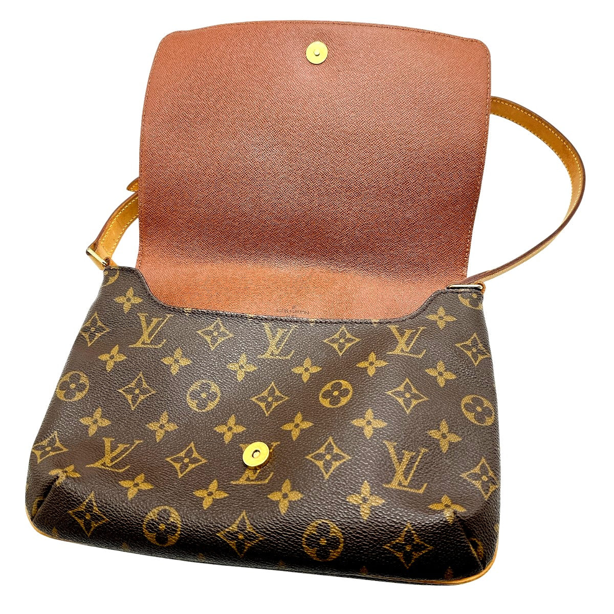 ルイヴィトン LOUIS VUITTON ショルダーバッグ
 ショルダーバッグ モノグラム ミュゼット･タンゴ･ショート モノグラムキャンバス M51257 ブラウン LV
 【SS】
 【中古】
