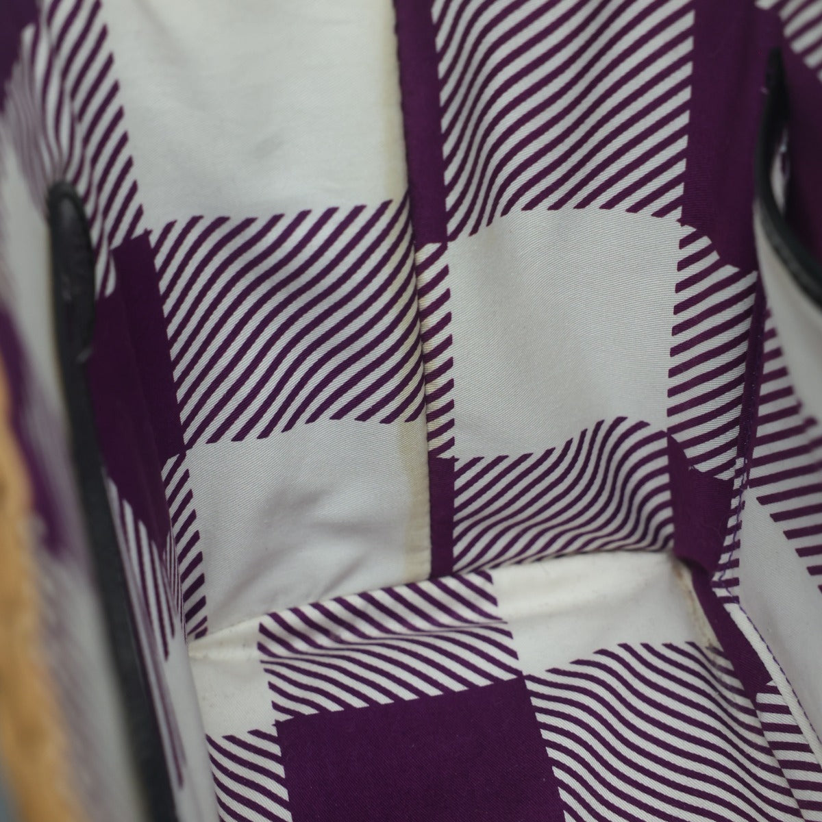 ケイトスペード Kate Spade ハンドバッグ
 カゴバッグ バスケット エナメル PXRU0381 ブラウン 【SS】
 【中古】