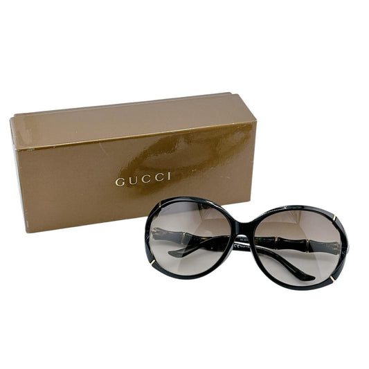グッチ GUCCI サングラス
 サングラス 58□15 125 バンブー プラスチック GG3531/K/S ブラック 【SS】
 【中古】
