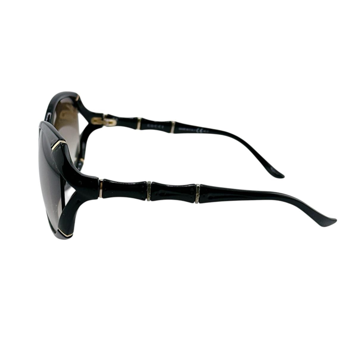 グッチ GUCCI サングラス
 サングラス 58□15 125 バンブー プラスチック GG3531/K/S ブラック 【SS】
 【中古】