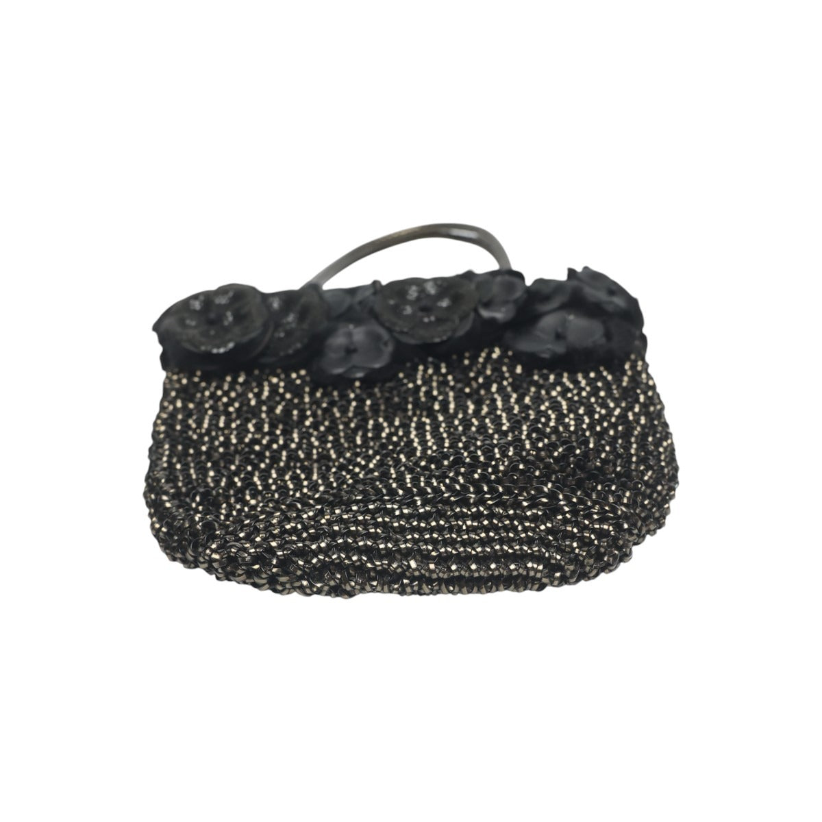 アンテプリマ ANTEPRIMA ハンドバッグ
 ワイヤーバッグ パーティー ミニバッグ ワイヤー ブラック 【SS】
 【中古】