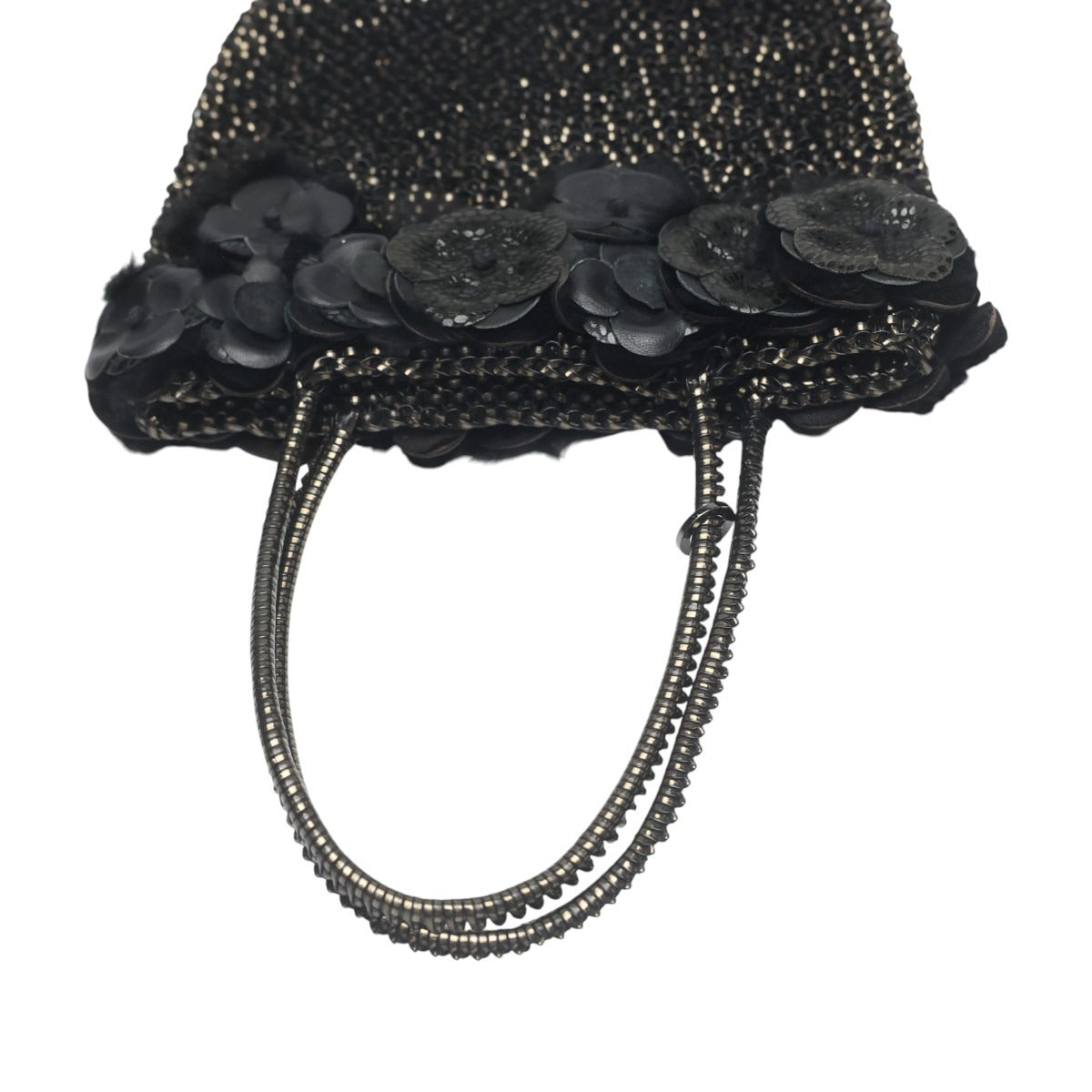 アンテプリマ ANTEPRIMA ハンドバッグ
 ワイヤーバッグ パーティー ミニバッグ ワイヤー ブラック 【SS】
 【中古】