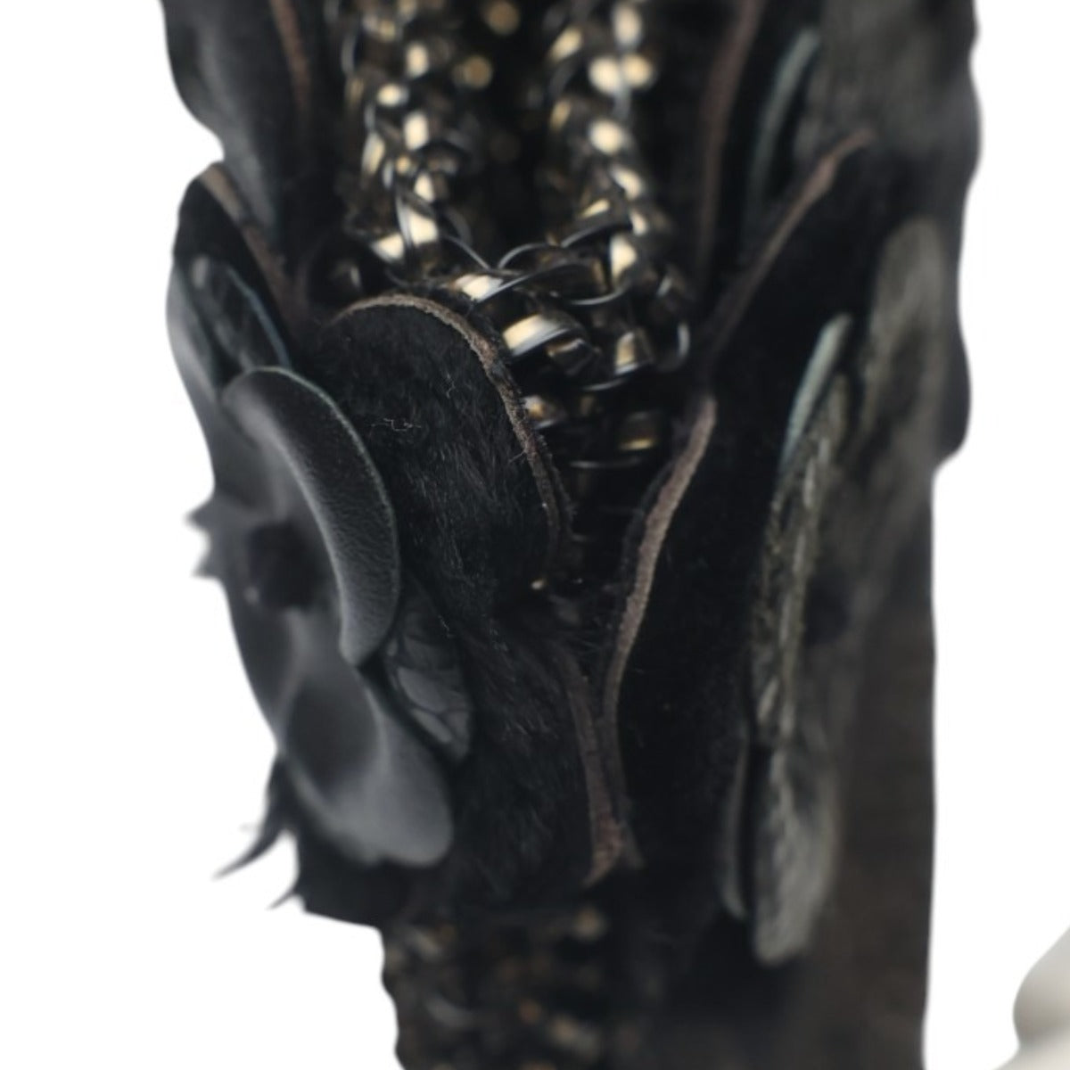 アンテプリマ ANTEPRIMA ハンドバッグ
 ワイヤーバッグ パーティー ミニバッグ ワイヤー ブラック 【SS】
 【中古】