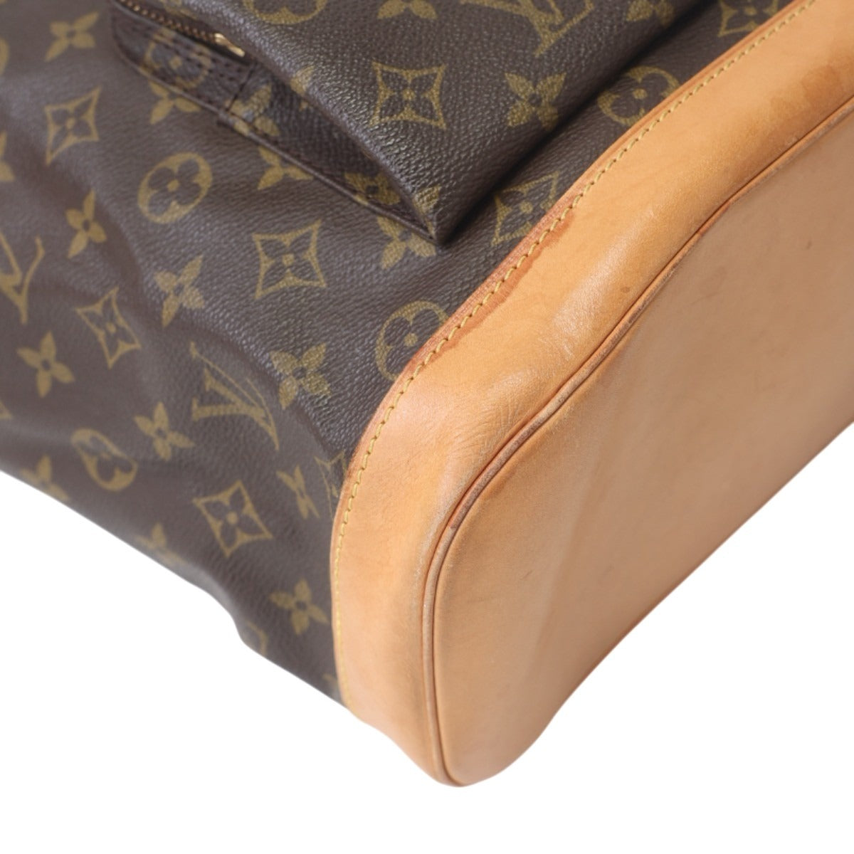 ルイヴィトン LOUIS VUITTON リュック・デイパック
 リュック モノグラム モンスリ モノグラムキャンバス M51135 ブラウン LV
 【SS】
 【中古】