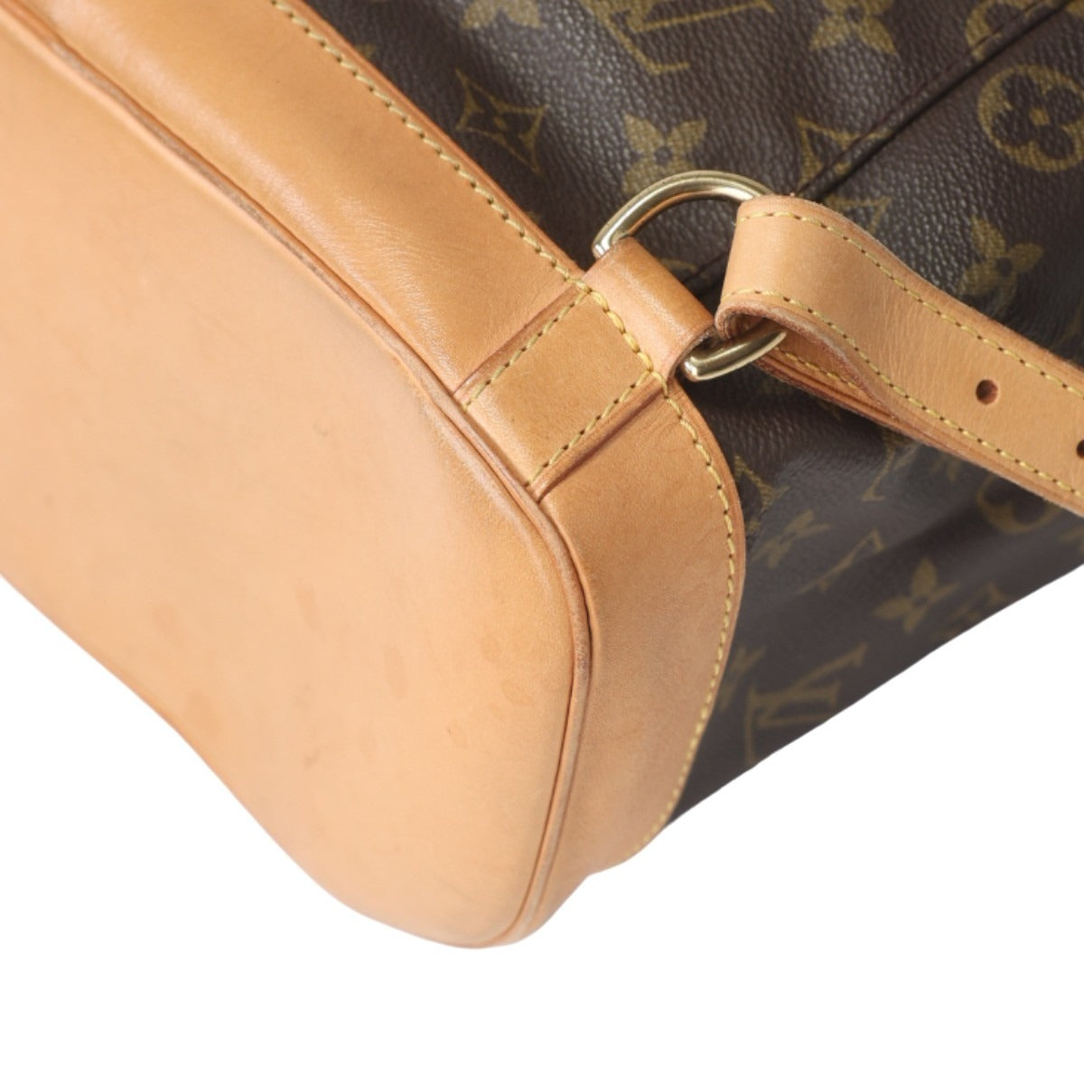ルイヴィトン LOUIS VUITTON リュック・デイパック
 リュック モノグラム モンスリ モノグラムキャンバス M51135 ブラウン LV
 【SS】
 【中古】