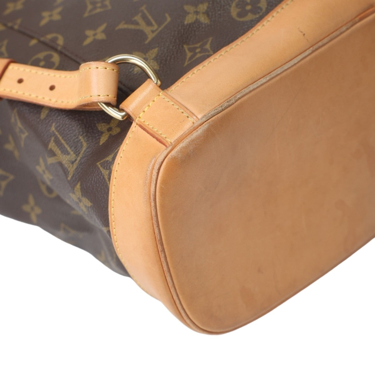 ルイヴィトン LOUIS VUITTON リュック・デイパック
 リュック モノグラム モンスリ モノグラムキャンバス M51135 ブラウン LV
 【SS】
 【中古】