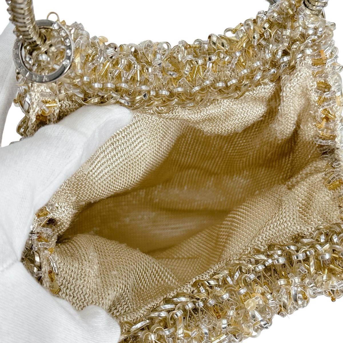 アンテプリマ ANTEPRIMA ハンドバッグ
 ワイヤーバッグ パーティー お出かけ ワイヤー イエロー 【SS】
 【中古】