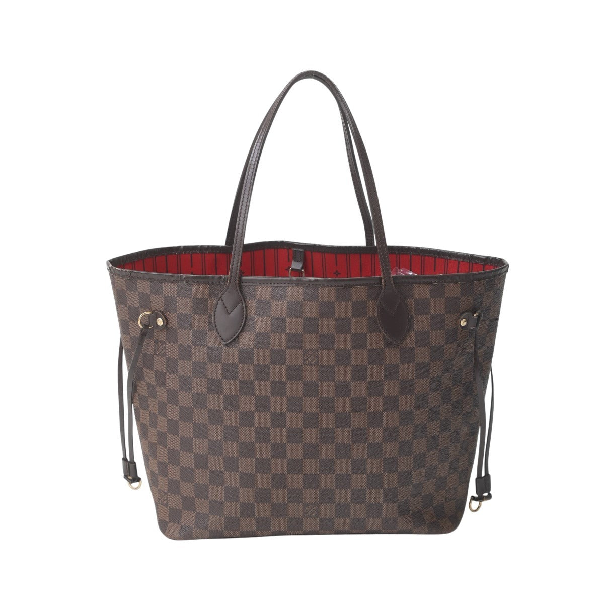 ルイヴィトン LOUIS VUITTON トートバッグ
 ショルダーバッグ ダミエ ネヴァーフルMM 廃盤 ダミエキャンバス N51105 ブラウン LV
 【SS】
 【中古】