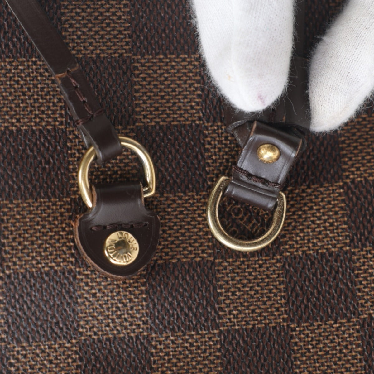 ルイヴィトン LOUIS VUITTON トートバッグ
 ショルダーバッグ ダミエ ネヴァーフルMM 廃盤 ダミエキャンバス N51105 ブラウン LV
 【SS】
 【中古】