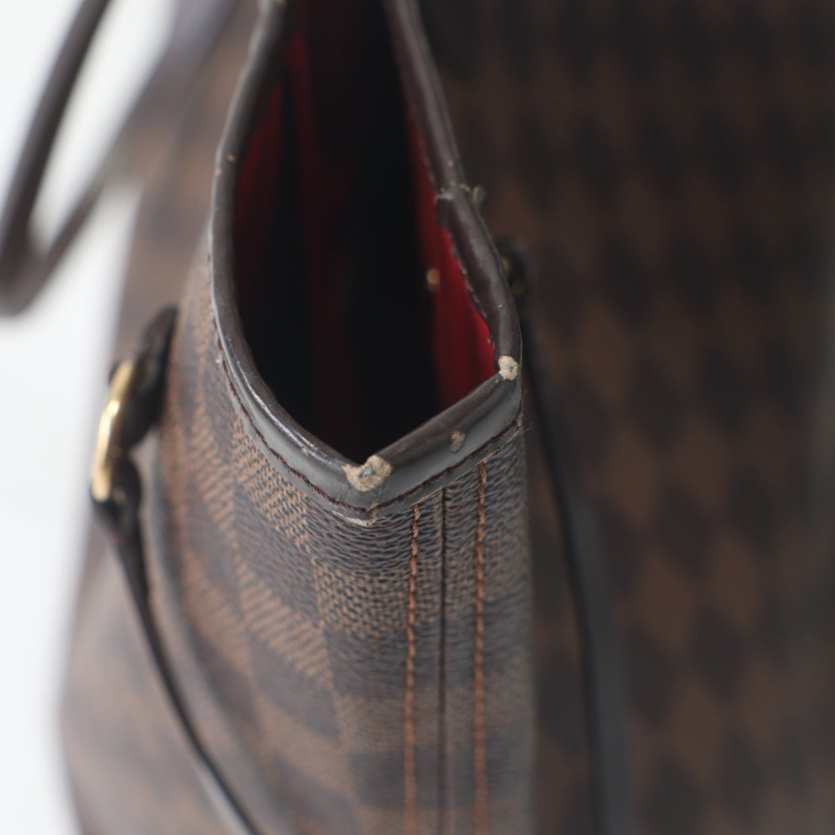 ルイヴィトン LOUIS VUITTON トートバッグ
 ショルダーバッグ ダミエ ネヴァーフルMM 廃盤 ダミエキャンバス N51105 ブラウン LV
 【SS】
 【中古】