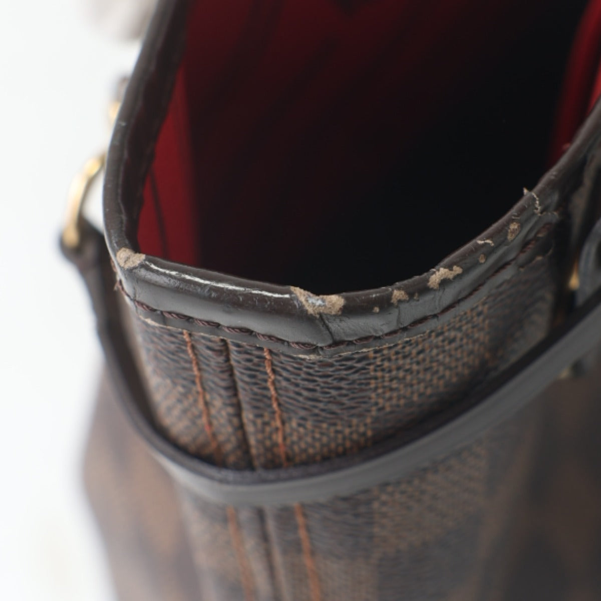 ルイヴィトン LOUIS VUITTON トートバッグ
 ショルダーバッグ ダミエ ネヴァーフルMM 廃盤 ダミエキャンバス N51105 ブラウン LV
 【SS】
 【中古】