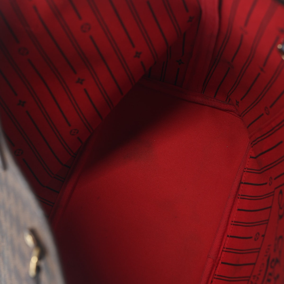 ルイヴィトン LOUIS VUITTON トートバッグ
 ショルダーバッグ ダミエ ネヴァーフルMM 廃盤 ダミエキャンバス N51105 ブラウン LV
 【SS】
 【中古】