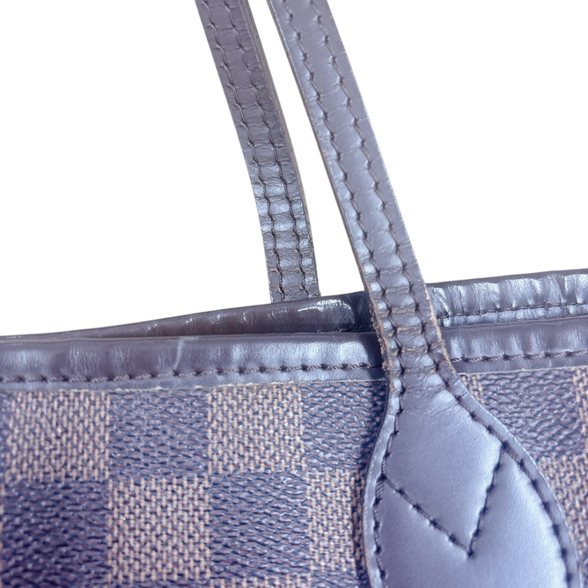 ルイヴィトン LOUIS VUITTON トートバッグ
 ショルダーバッグ ダミエ ネヴァーフルMM 廃盤 ダミエキャンバス N51105 ブラウン LV
 【SS】
 【中古】