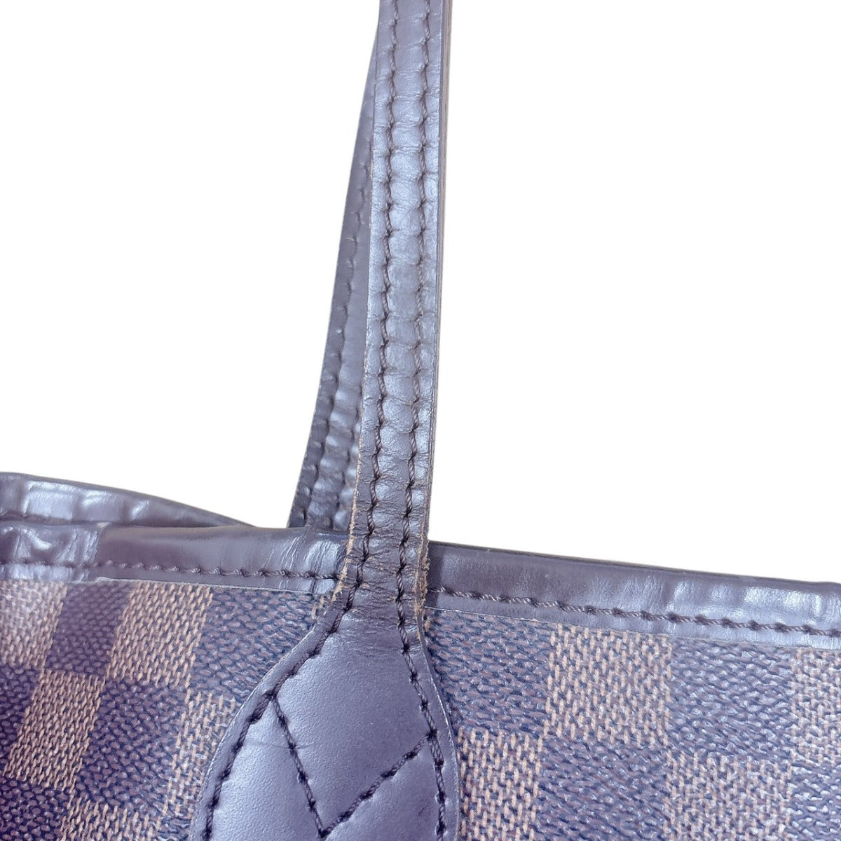 ルイヴィトン LOUIS VUITTON トートバッグ
 ショルダーバッグ ダミエ ネヴァーフルMM 廃盤 ダミエキャンバス N51105 ブラウン LV
 【SS】
 【中古】