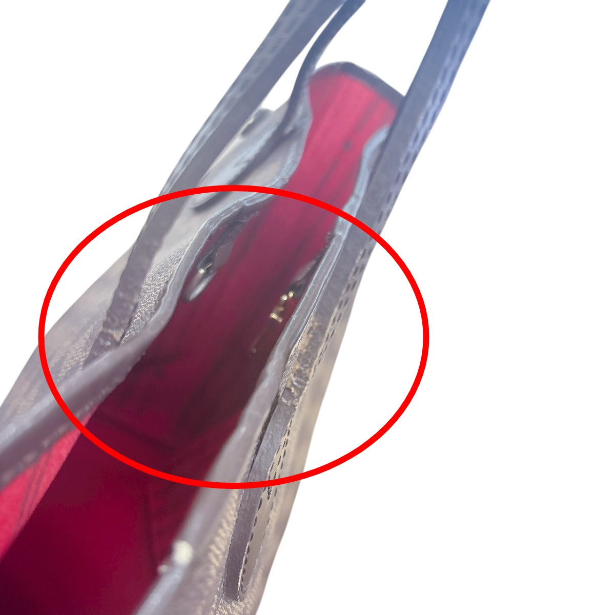 ルイヴィトン LOUIS VUITTON トートバッグ
 ショルダーバッグ ダミエ ネヴァーフルMM 廃盤 ダミエキャンバス N51105 ブラウン LV
 【SS】
 【中古】