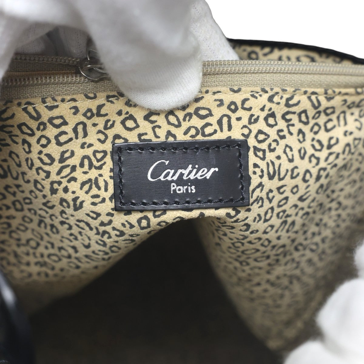 カルティエ CARTIER ショルダーバッグ
 ショルダーバッグ パンサー パンテール レザー ブラック 【SS】
 【中古】