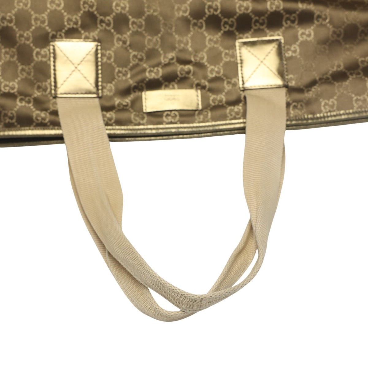 グッチ GUCCI ハンドバッグ
 トートバッグ GGキャンバス GGキャンバス 267474 ゴールド 【SS】
 【中古】