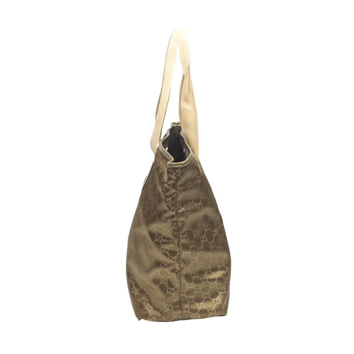 グッチ GUCCI ハンドバッグ
 トートバッグ GGキャンバス GGキャンバス 267474 ゴールド 【SS】
 【中古】