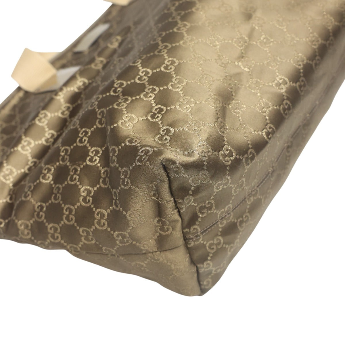 グッチ GUCCI ハンドバッグ
 トートバッグ GGキャンバス GGキャンバス 267474 ゴールド 【SS】
 【中古】