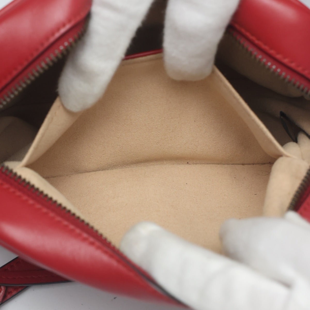 グッチ GUCCI ショルダーバッグ
 ショルダーバッグ マトラッセ GGマーモント レザー 448065 レッド 【SS】
 【中古】