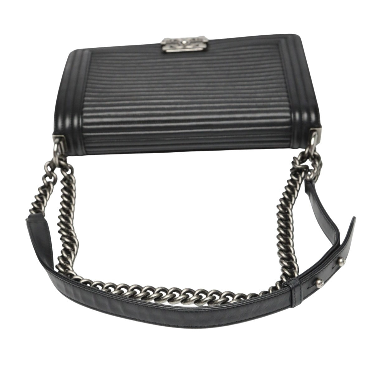 シャネル CHANEL ショルダーバッグ
 ボーイシャネル ラムスキン マトラッセ ラムスキン A92193 ブラック 【SS】
 【中古】