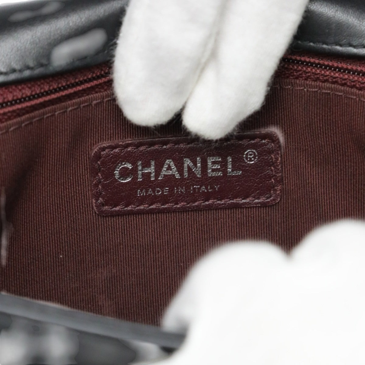シャネル CHANEL ショルダーバッグ
 ボーイシャネル ラムスキン マトラッセ ラムスキン A92193 ブラック 【SS】
 【中古】