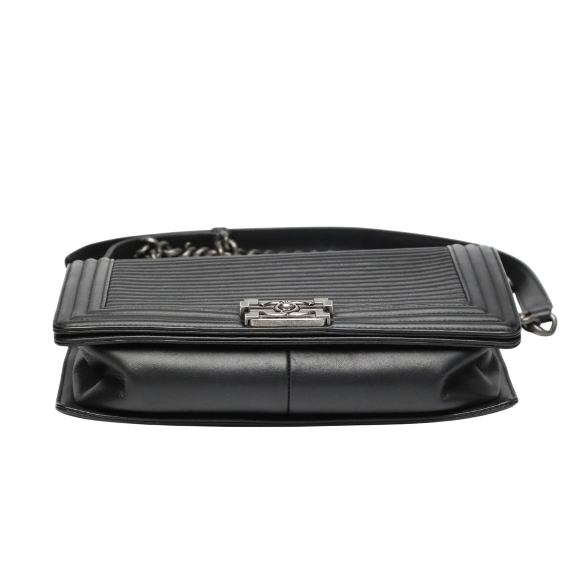 シャネル CHANEL ショルダーバッグ
 ボーイシャネル ラムスキン マトラッセ ラムスキン A92193 ブラック 【SS】
 【中古】