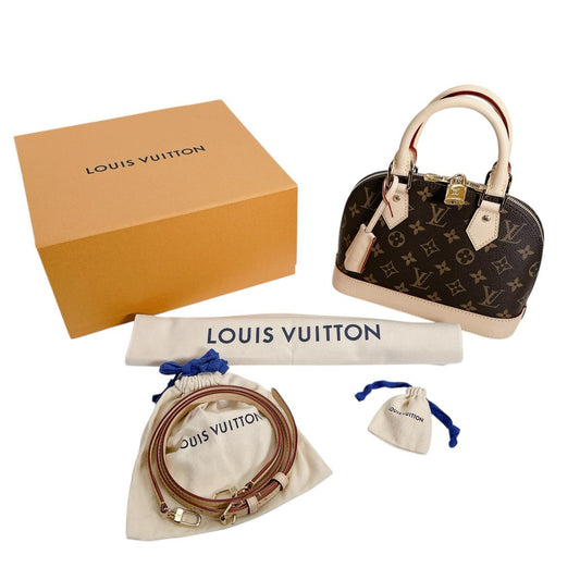 ルイヴィトン LOUIS VUITTON ハンドバッグ
 2WAYバッグ モノグラム アルマBB モノグラムキャンバス M46990 ブラウン LV
 【中古】