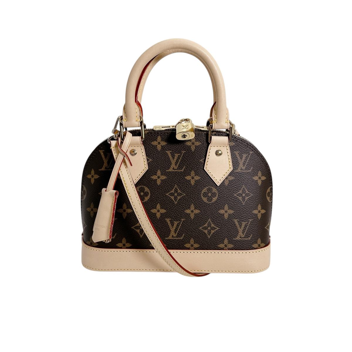 ルイヴィトン LOUIS VUITTON ハンドバッグ
 2WAYバッグ モノグラム アルマBB モノグラムキャンバス M46990 ブラウン LV
 【中古】