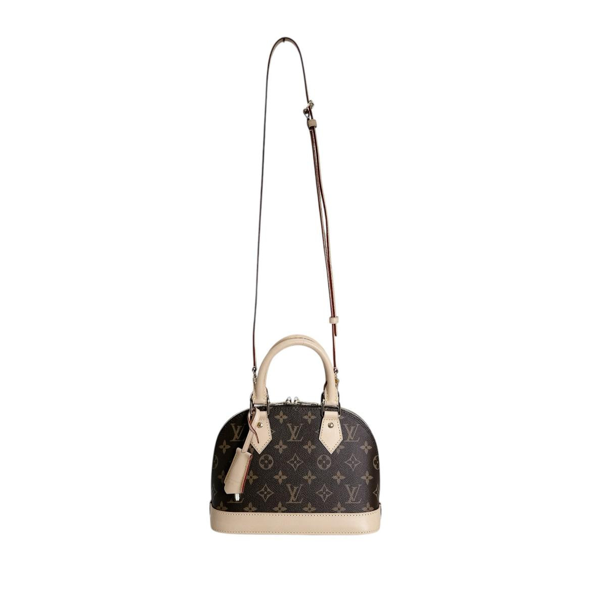 ルイヴィトン LOUIS VUITTON ハンドバッグ
 2WAYバッグ モノグラム アルマBB モノグラムキャンバス M46990 ブラウン LV
 【中古】
