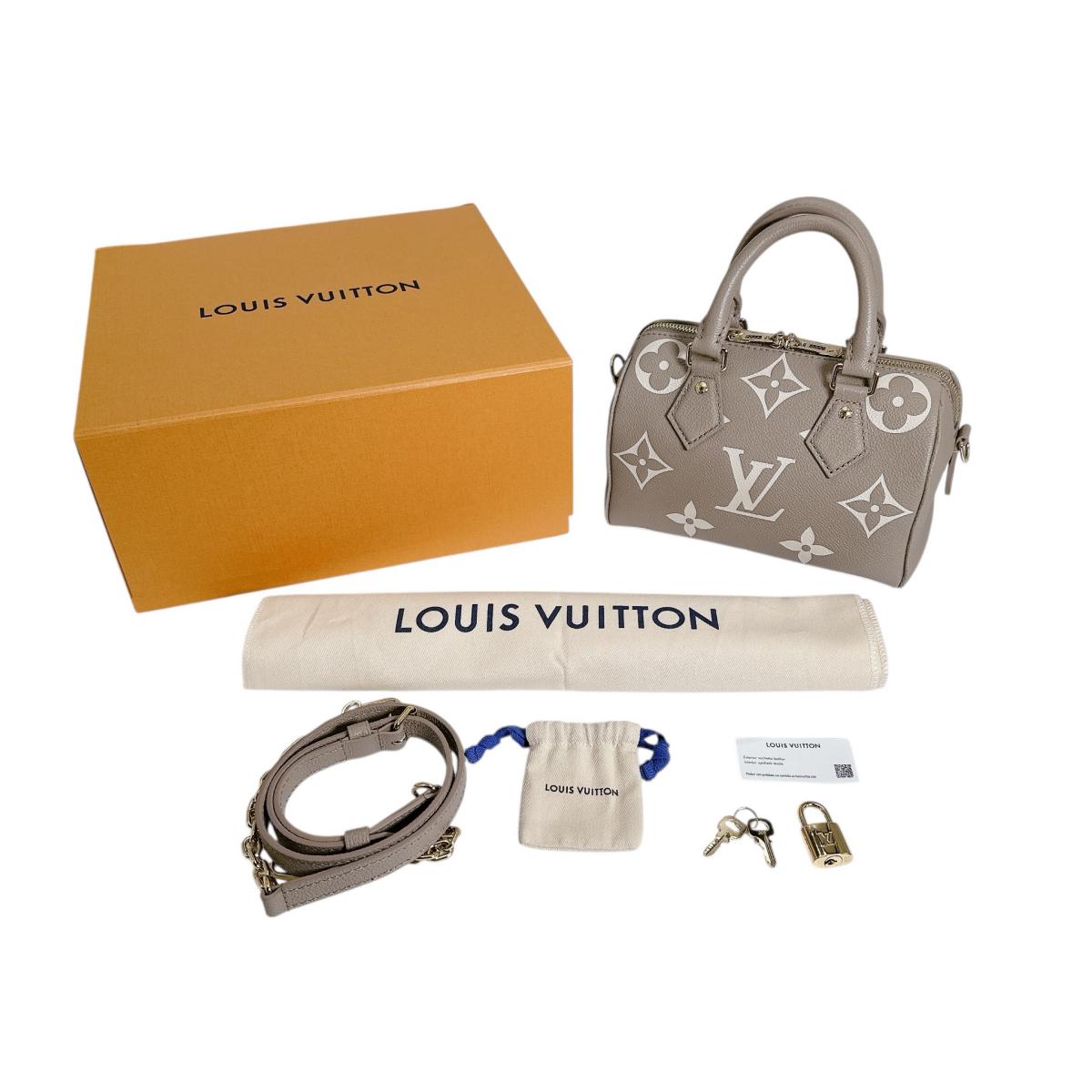 ルイヴィトン LOUIS VUITTON ショルダーバッグ
 ショルダーバッグ モノグラムアンプラント スピーディ･バンドリエール20 モノグラムアンプラント M46575 トゥルトレールクレーム LV
 【中古】