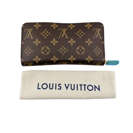 ルイヴィトン LOUIS VUITTON 長財布
 ファスナー長財布 モノグラム ジッピーウォレット モノグラムキャンバス M42616 ブラウン LV
 【SS】
 【中古】