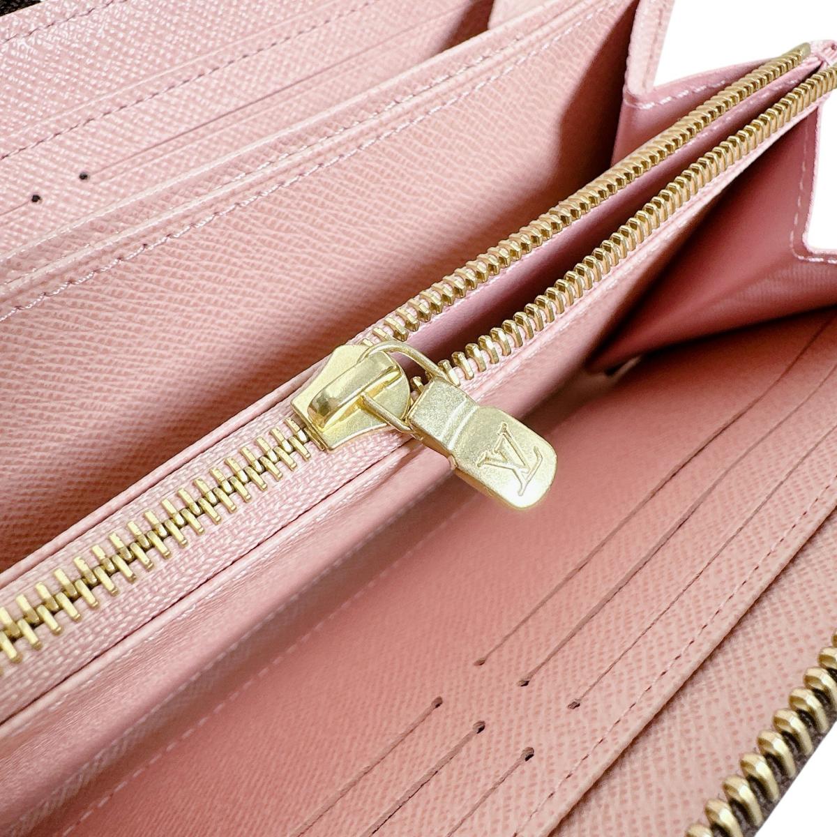 ルイヴィトン LOUIS VUITTON 長財布
 ファスナー長財布 モノグラム ジッピーウォレット モノグラムキャンバス M41894 ローズバレリーヌ LV
 【SS】
 【中古】