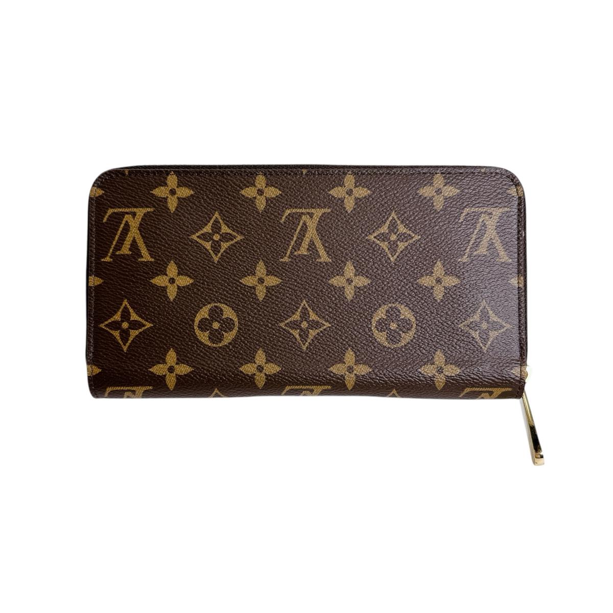 ルイヴィトン LOUIS VUITTON 長財布
 ファスナー長財布 モノグラム ジッピーウォレット モノグラムキャンバス M41894 ローズバレリーヌ LV
 【SS】
 【中古】