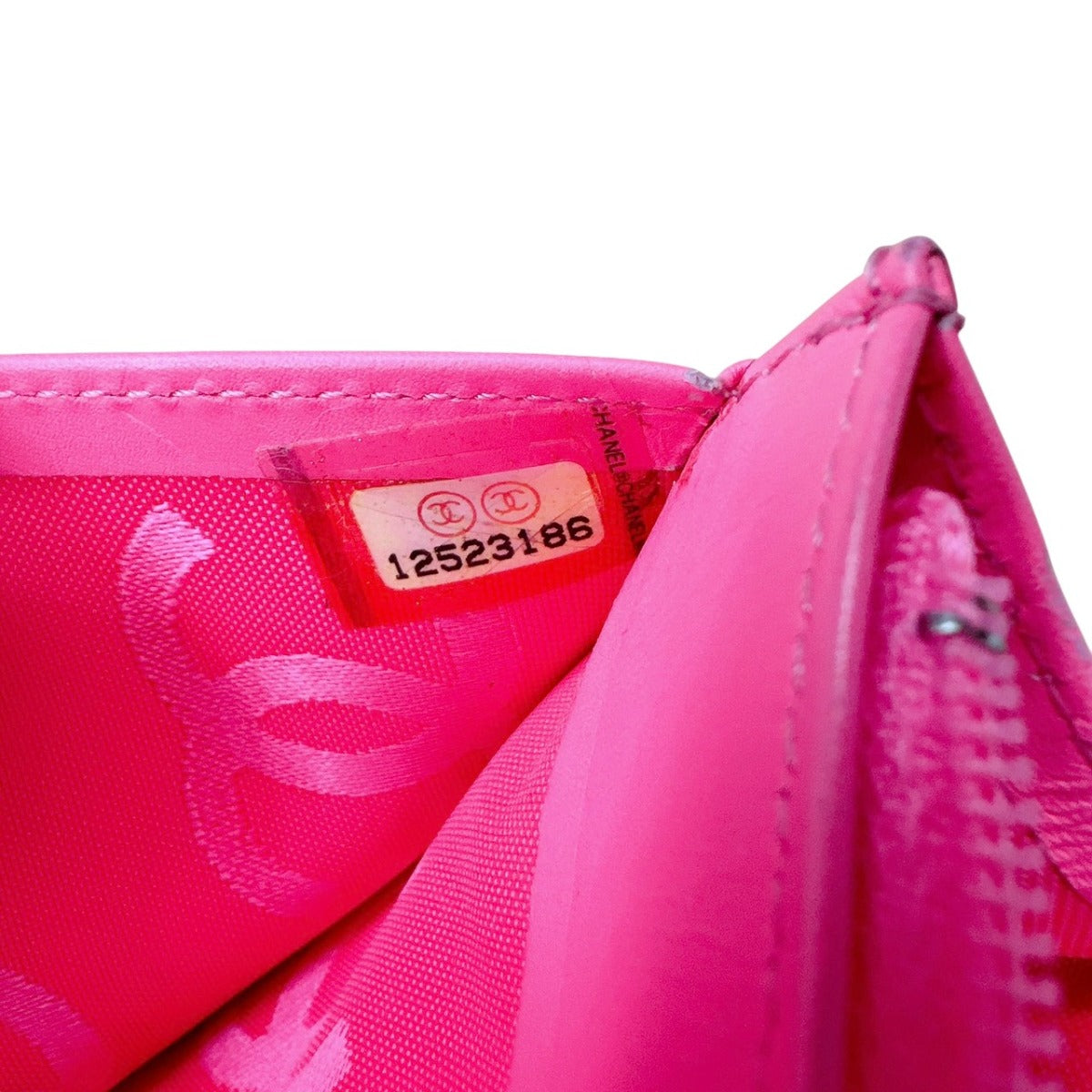 シャネル CHANEL 長財布
 2つ折財布 カンボン マトラッセ ココマーク レザー ブラック 【SS】
 【中古】