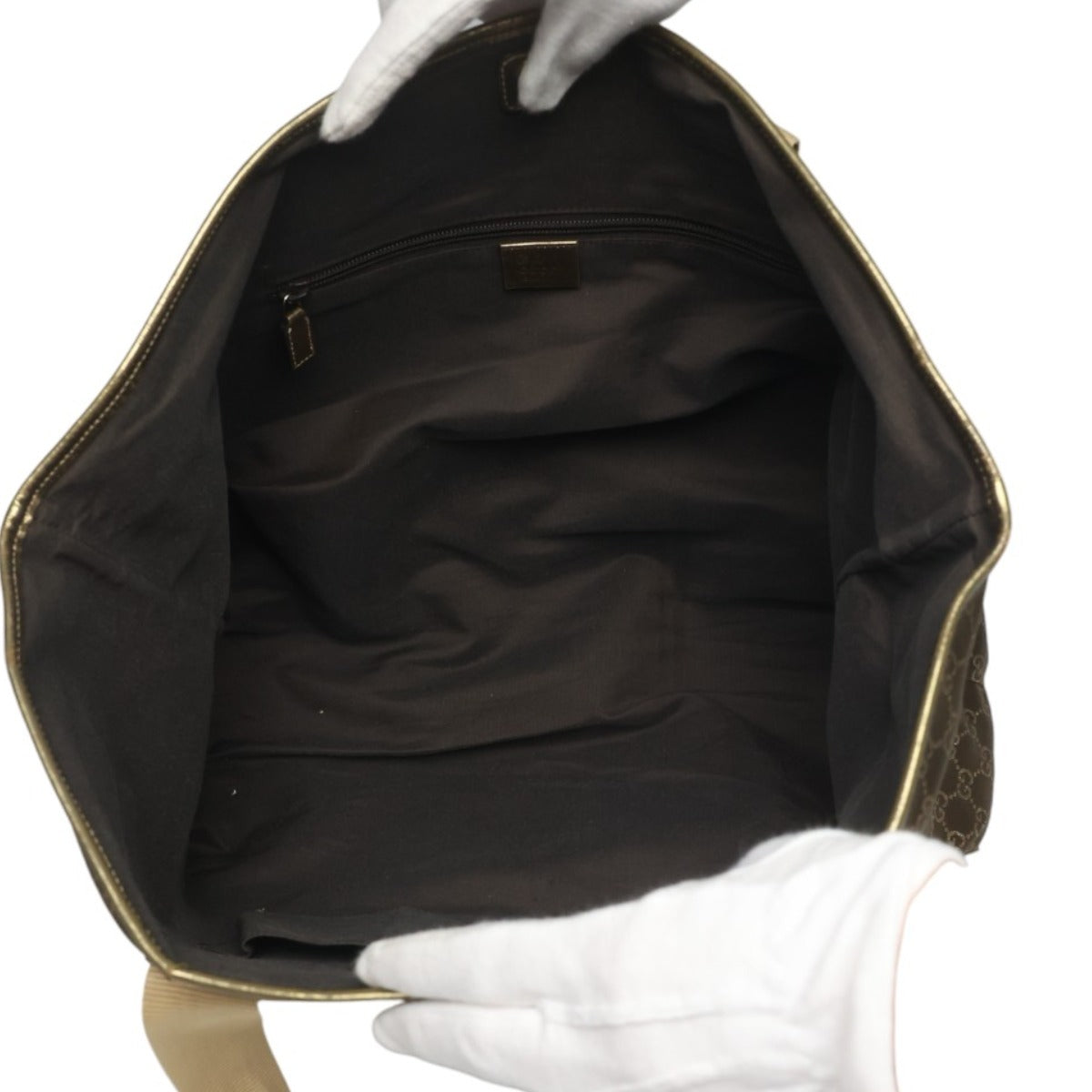 グッチ GUCCI ハンドバッグ
 トートバッグ GGキャンバス GGキャンバス 267474 ゴールド 【SS】
 【中古】