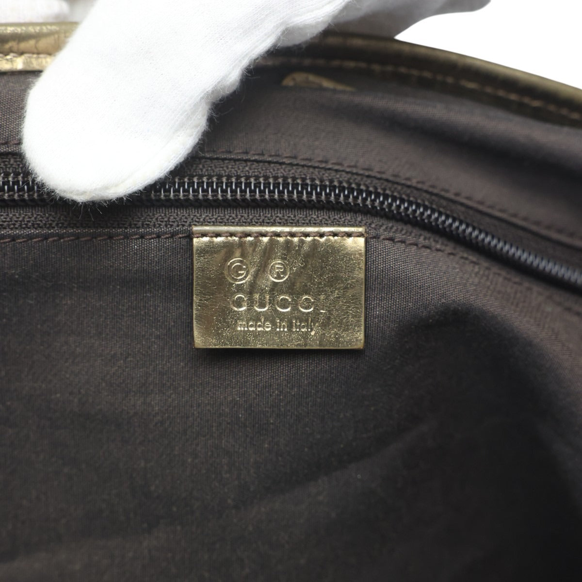 グッチ GUCCI ハンドバッグ
 トートバッグ GGキャンバス GGキャンバス 267474 ゴールド 【SS】
 【中古】