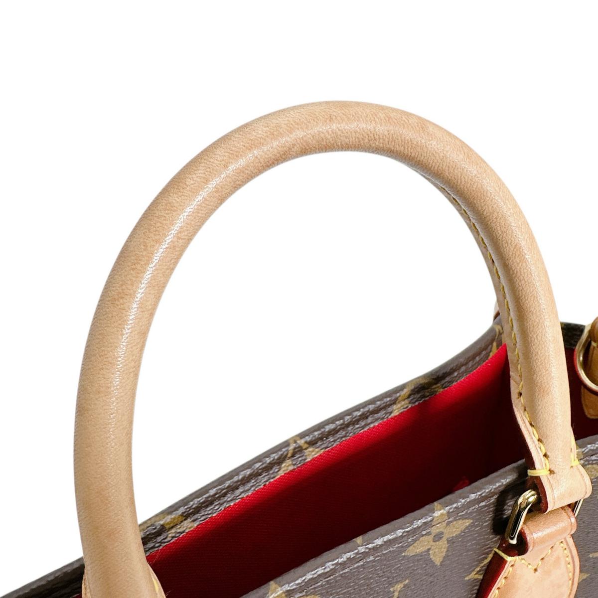 ルイヴィトン LOUIS VUITTON ハンドバッグ
 ハンドバッグ モノグラム サックプラBB モノグラムキャンバス M46265 ブラウン LV
 【SS】
 【中古】