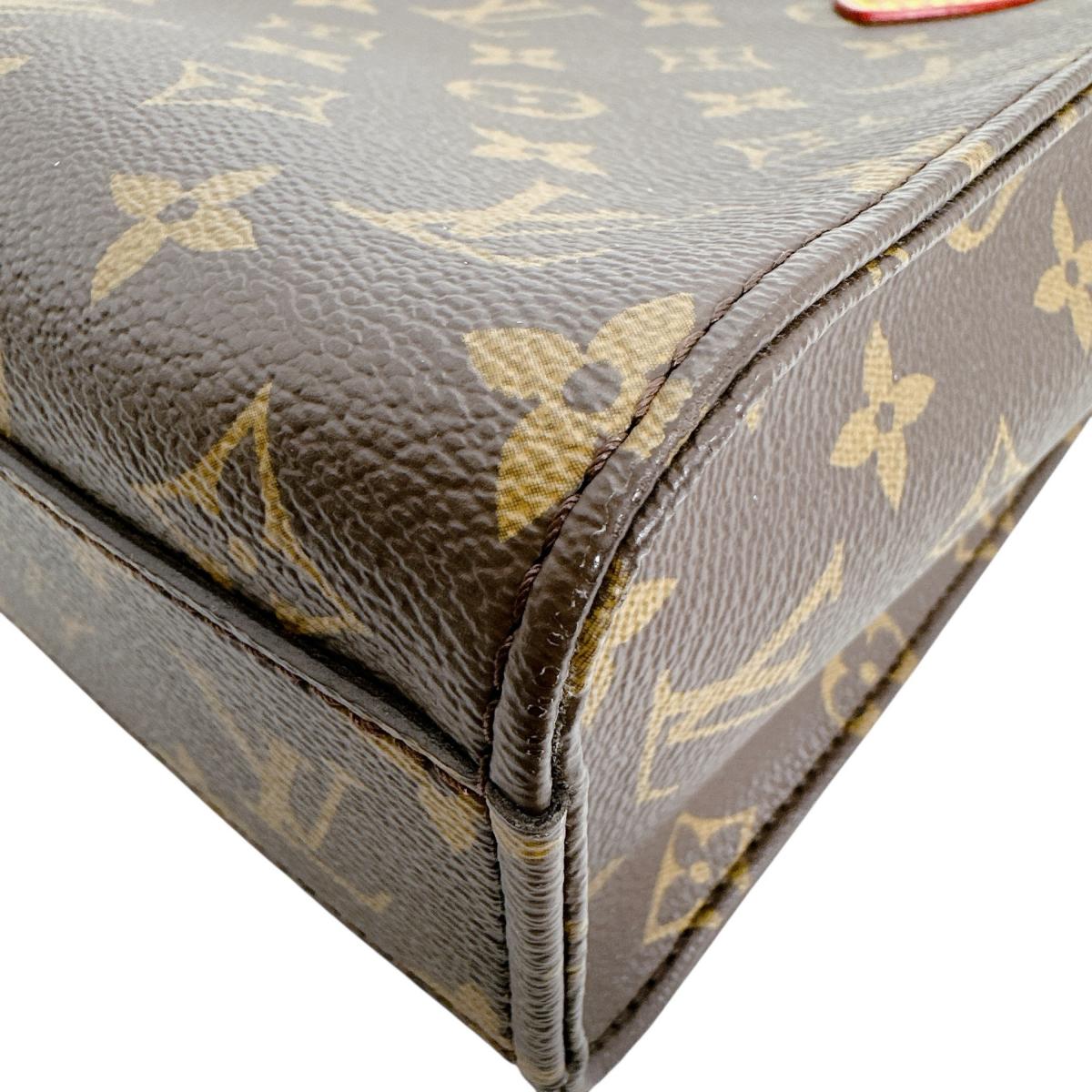 ルイヴィトン LOUIS VUITTON ハンドバッグ
 ハンドバッグ モノグラム サックプラBB モノグラムキャンバス M46265 ブラウン LV
 【SS】
 【中古】