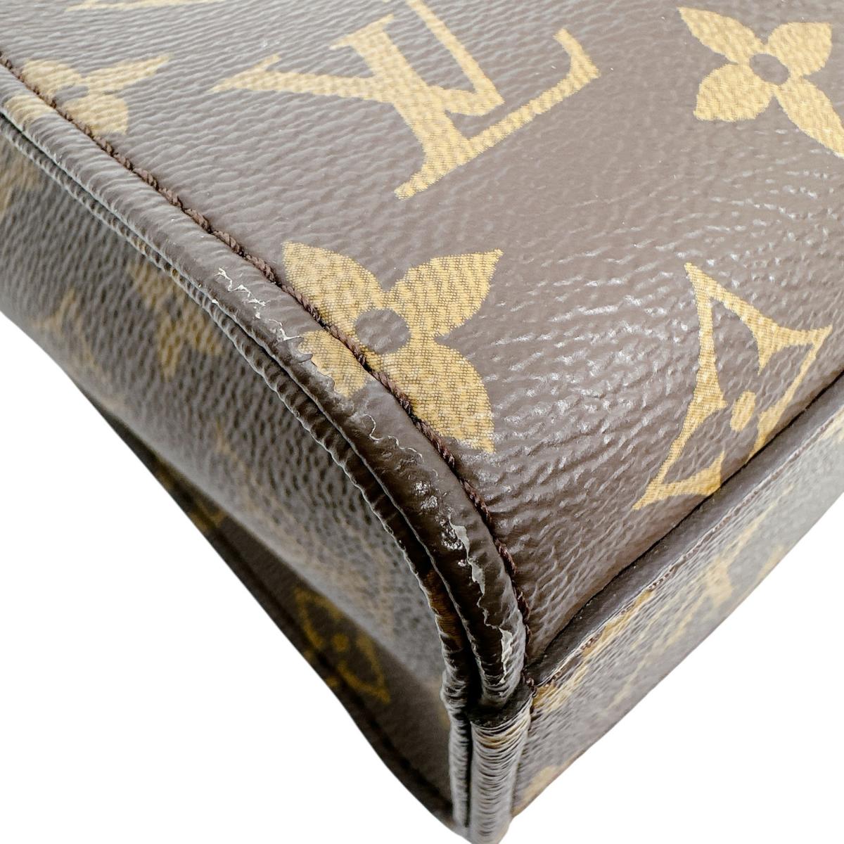 ルイヴィトン LOUIS VUITTON ハンドバッグ
 ハンドバッグ モノグラム サックプラBB モノグラムキャンバス M46265 ブラウン LV
 【SS】
 【中古】